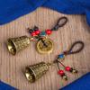 Auspicious Gourd Fengshui Brass KeyChains Jewelry Findings Keychain Components Car Keyring