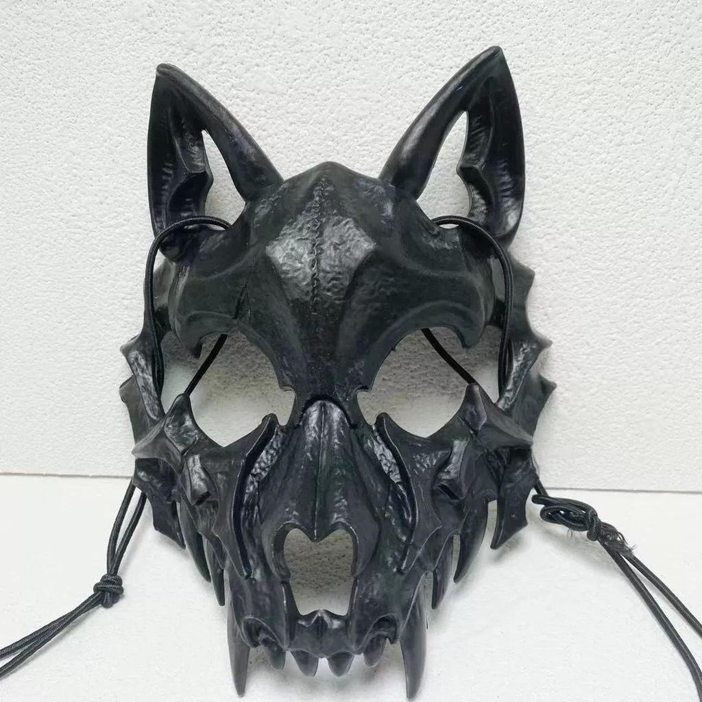 Kurato Mito Zweidimensionale Halloween Tiger Drache Gott Yasha Tengu Totenkopfmaske