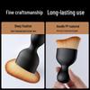 Multifunctional Beauty Tool: Wave-Shaped Human Head Makeup Brush for Foundation & Car Gap Cleaning
