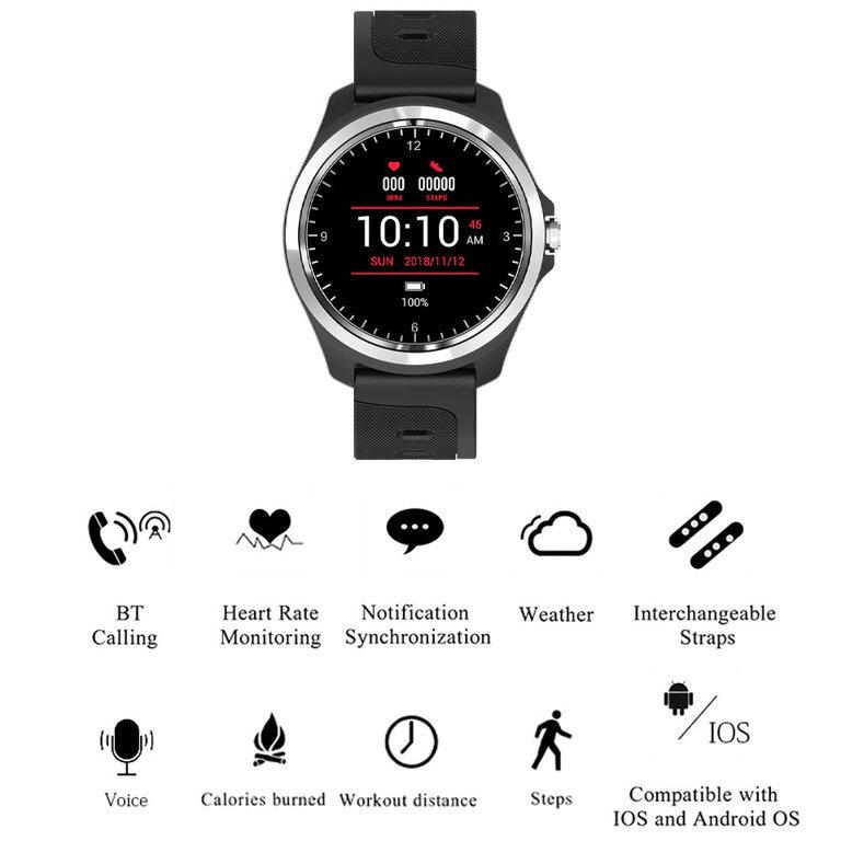 Smartwatch Męski Pacific 26-5 - Wykonywanie Połączeń (Sy021D)