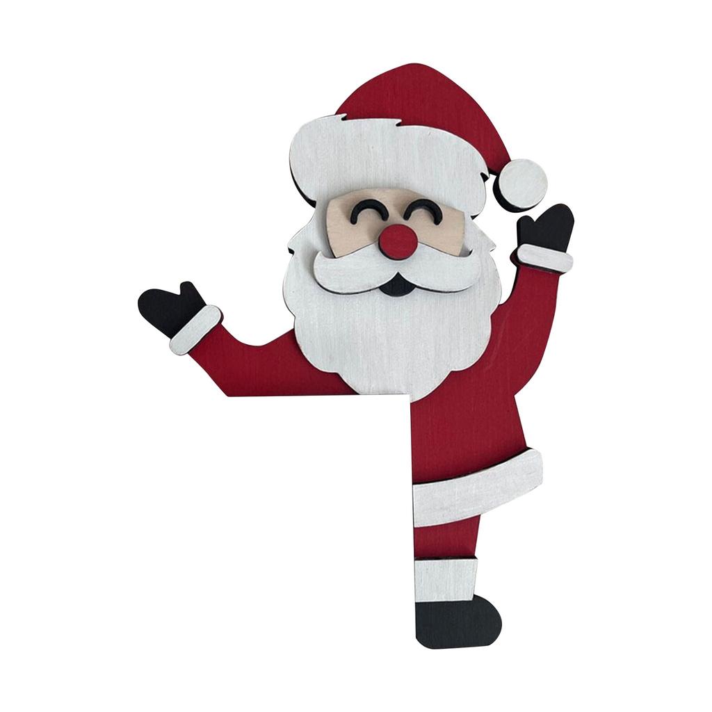 Christmas Door Toppers Top Door Frame Corner Sign Decoration Window Wall Diy Christmas Party Decoration Crafts