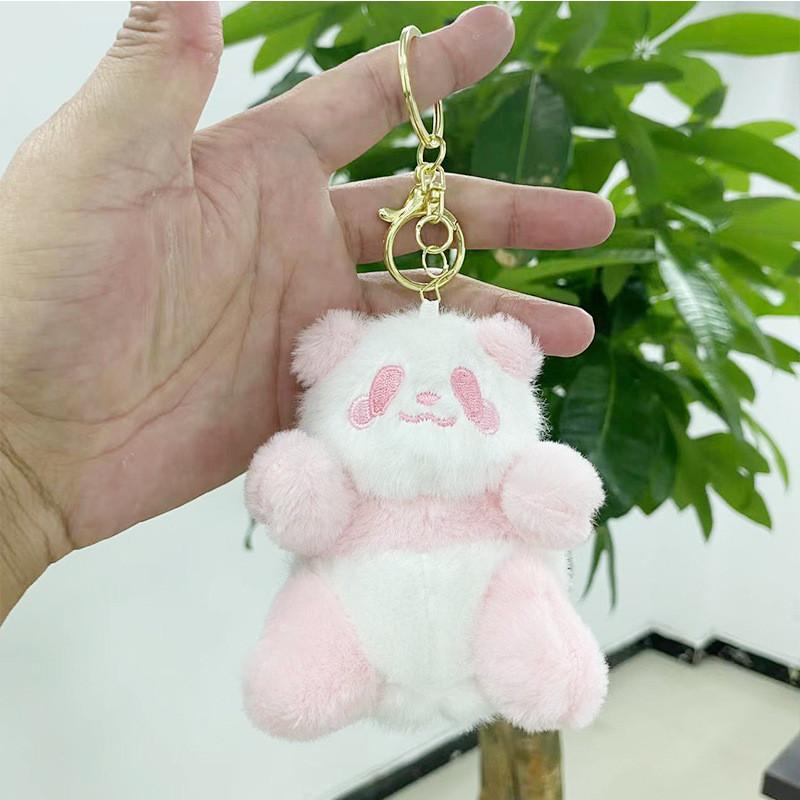 And Playful Fun Panda Plush Doll Keychain For Women Men And Children Presents