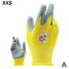 1 Pair Children Labor Cartoon Protective Gloves Camping Gardening Picking Beach Comb Thicken Wear-Resistant Latex Gloves