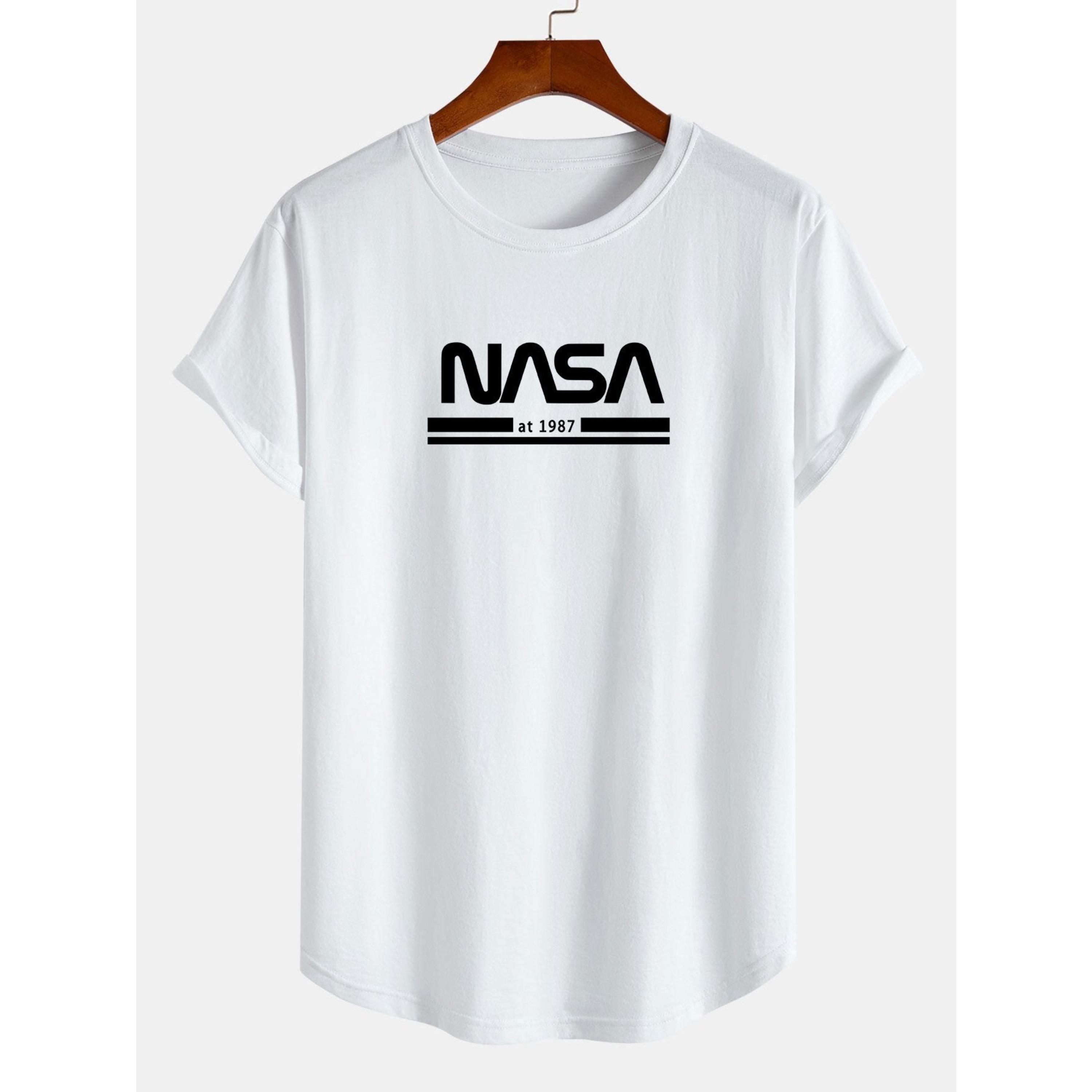 

Unisex s summer 100% cotton fashionable casual loose fit plus size letter pattern printed sports round neck short sleeved T-shirt 4XL