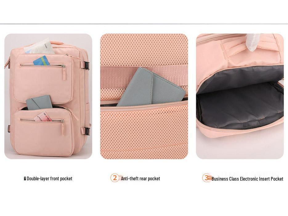 Women's Multi-Functional Travel Backpack, Large Capacity Business Laptop Bag