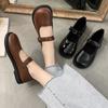Jarní Podzimní Lolita Boty Spona Mary Janes Boty Lakovaná Kůže Mělké Dámské Baleríny Dívčí Boty Velikost 34-40 zapatos mujer