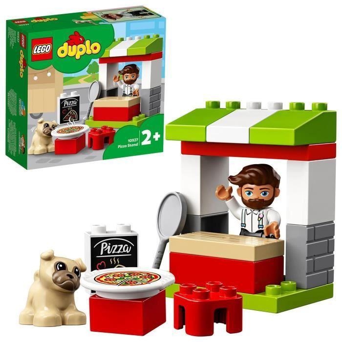 Building set - lego® - 10927 - pizza stand - with dog figure - for children 2 years and +