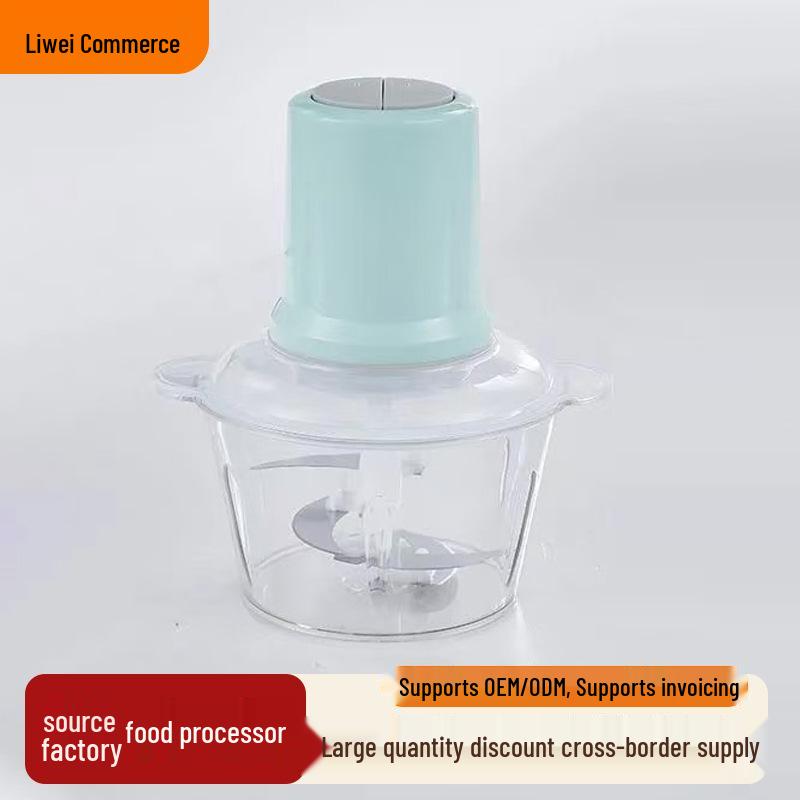 Fully Automatic Electric Meat Grinder & Blender: Multi-functional Kitchen Appliance for Mincing, Chopping, and Baby Food Making