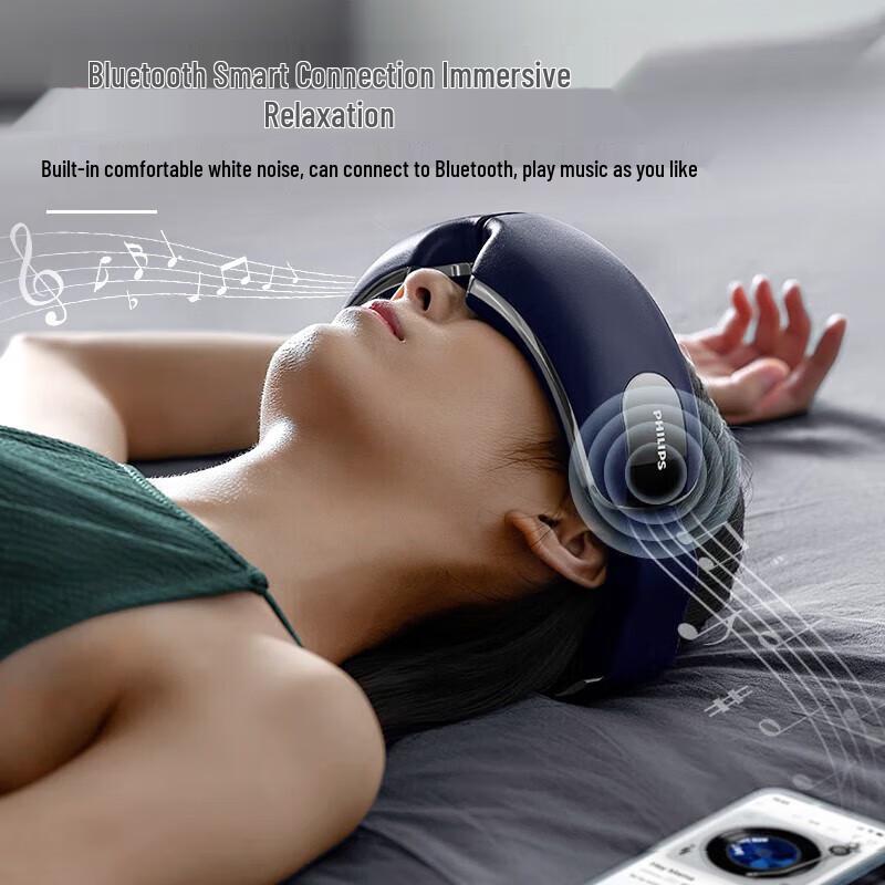 Philips PPM5101E Smart Eye Massager with Heat & Bluetooth CN Plug (adapter Included)