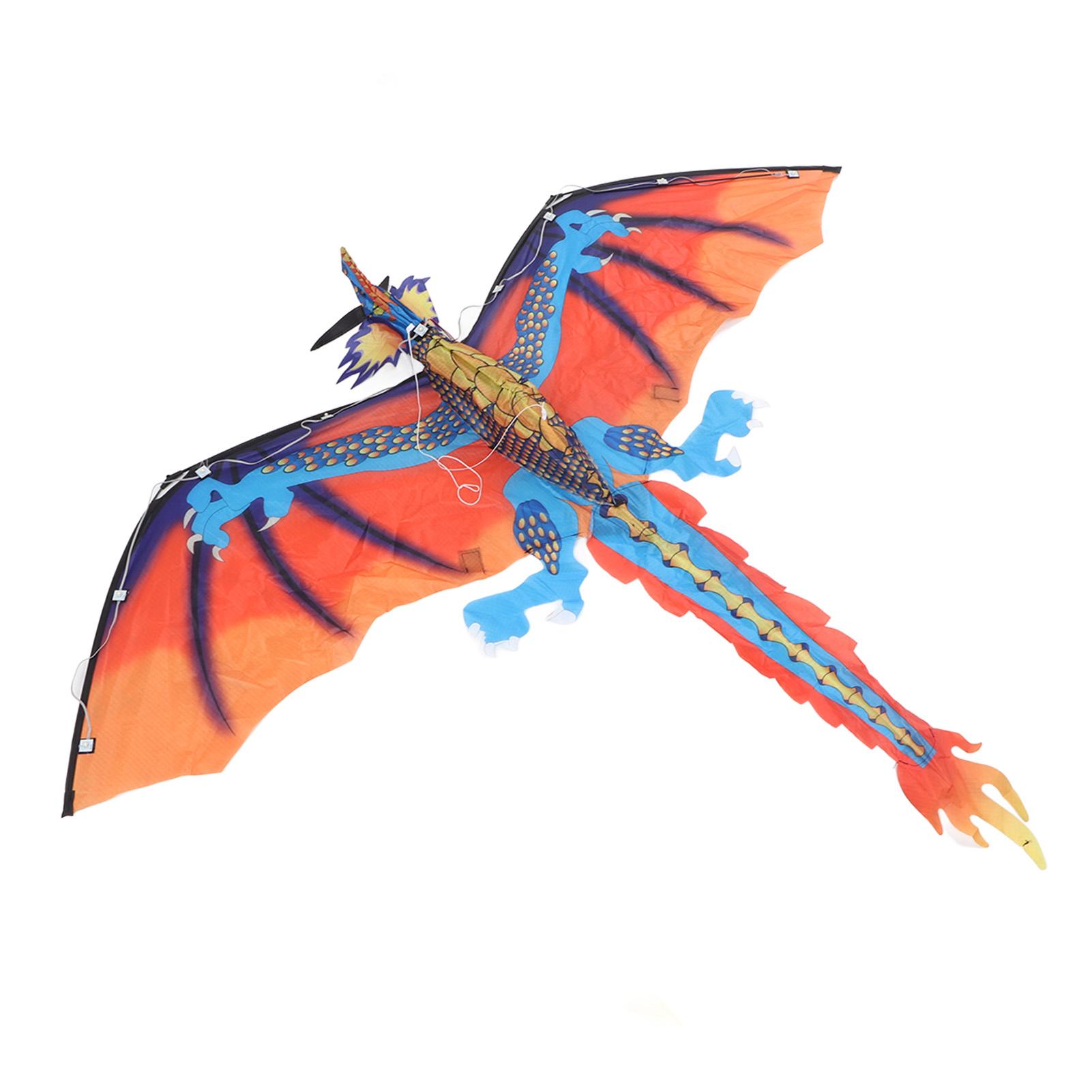 

Светодиодный Кайт Светящийся Супер Яркий Классический Дракон Мультяшное Животное Игра на Открытом Воздухе Легко Летает для Детей