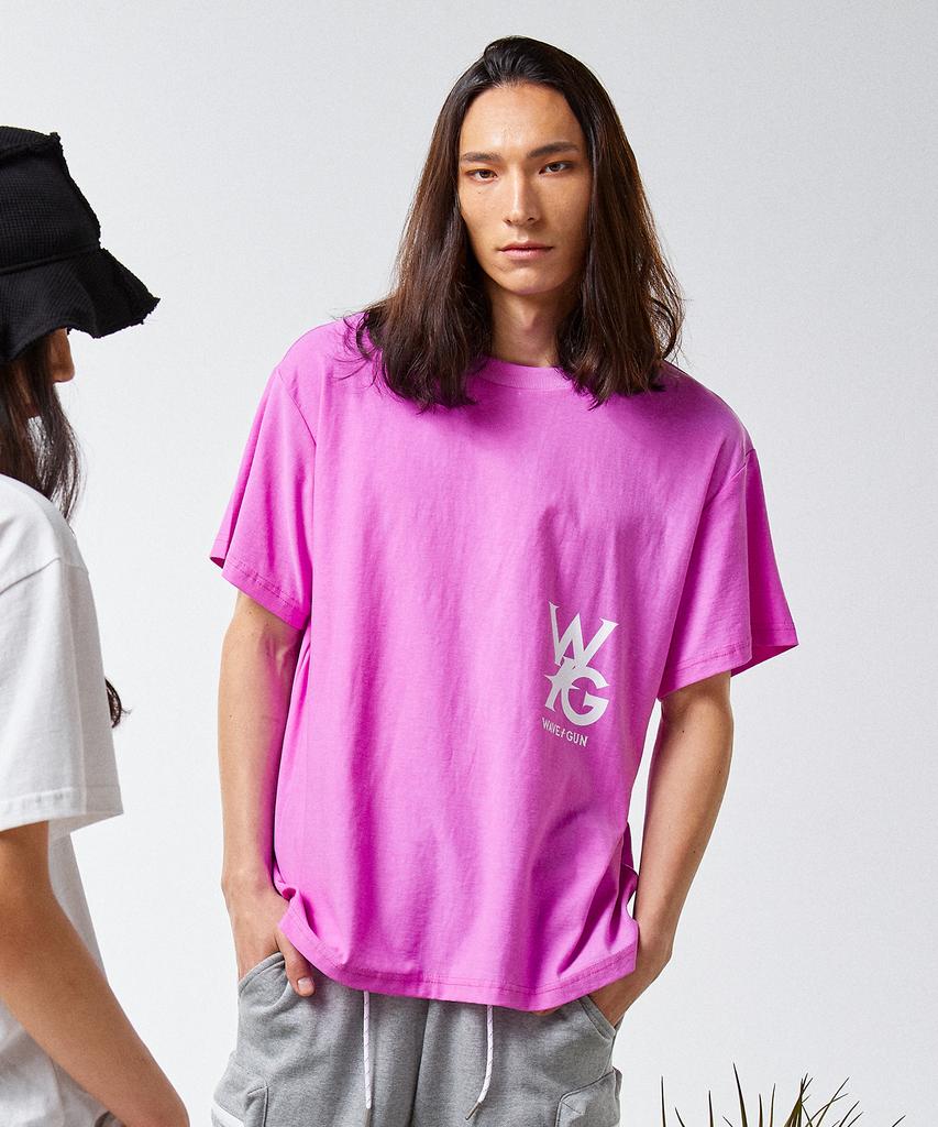 Weibeugeon New Logo T-Shirt Pink Purple