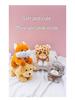 Adorable Fox Kitten Plush Toy Desk Ornament – Cute Pet Companion Gift