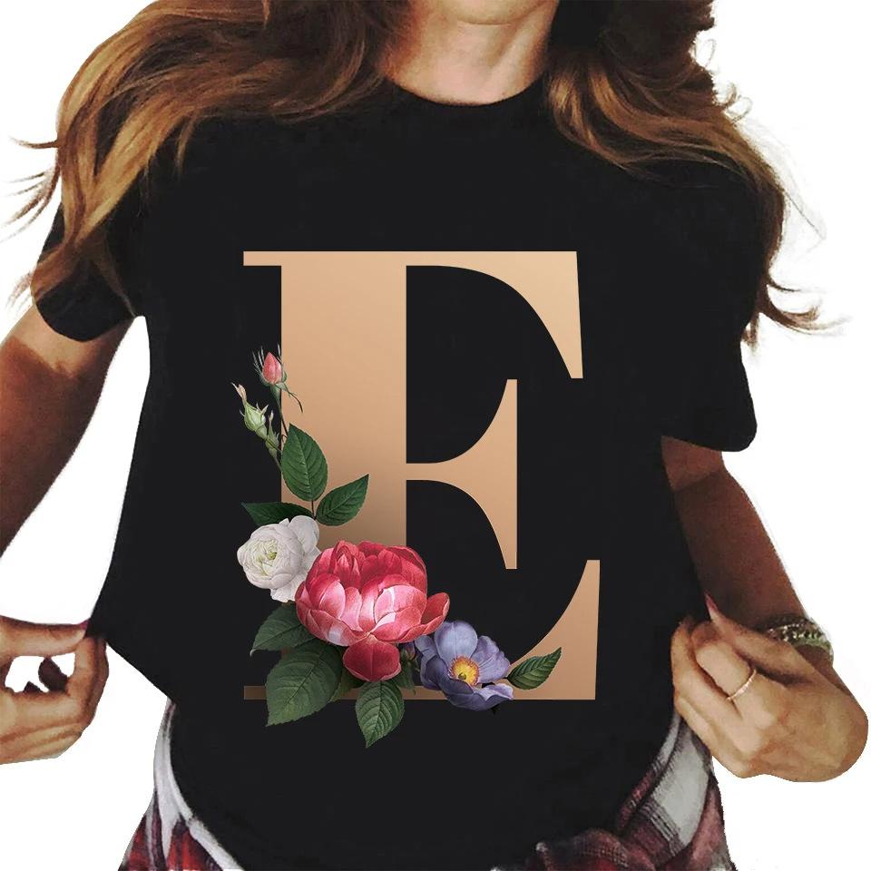 Polyester 100% New Short-sleeved T-shirt Female Summer Students Round Neck Loose Large Size Women's Casual Short-sleeved Blouse
