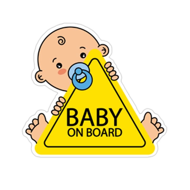 

LYKX Baby on Board ПВХ наклейки для автомобиля тюнинг мультяшные окна ПВХ наклейки украшения автомобиля персонализированная бомба
