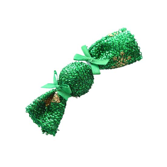 

Интерактивная игрушка для кошек в форме конфет с колокольчиком Прочная, устойчивая к укусам игрушка для игр кошек Поставка домашних животных зелёный