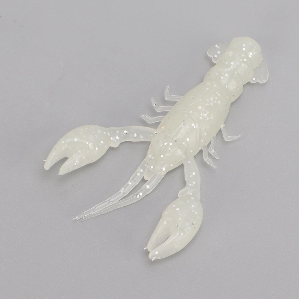 20PCS 5.5cm Fishing Lure Soft Artificial Lure Durable Crawdad Bait  Bass Fishing