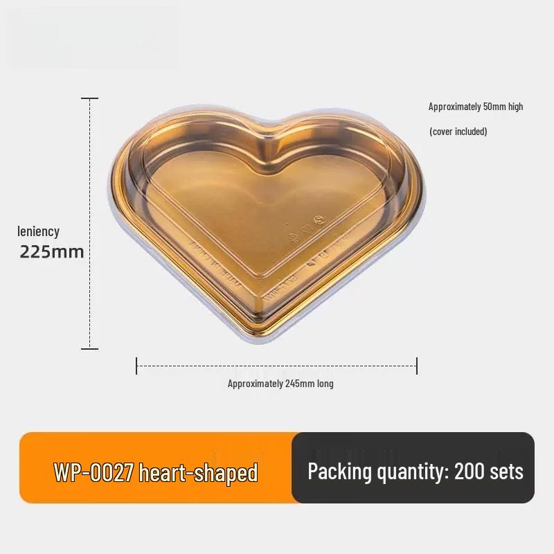 Shixun Golden Round High-Lid Anti-Fog Japanese Sashimi Box