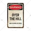Retro Waarschuwing Metalen Bord Gevaar Vintage Plaquette Metaal Voorzichtigheid Blik Poster Metalen Plaat voor Garage Park Huis Man Cave Wanddecoratie