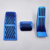 For Mazda 3 CX-30 CX50      2024 Aluminum Car Accelerator Pedal Cover Gas Brake Rest Foot Non-Slips Sticker