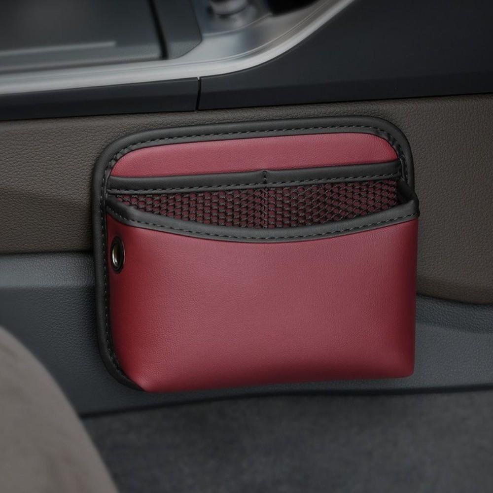 Self Adhesive Car Organizer Pocket Bag Versatile Car Organizer Pocket Car Storage Box Universal