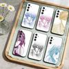 K-Reze C-Chainsaw Man Etui na telefon do Samsung Galaxy A73,A72,A71,A70,A52,A51 Inne Miękki czarny pokrowiec