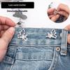 Temperament  Hollow Butterfly Waist Tightening Tool Adjustable Waist Buckle Able Jeans Fixed Waist Buckle