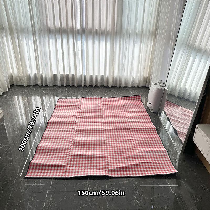 Outdoor Moisture-Proof Grid Picnic Mat 200x150cm