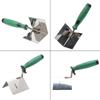 Professional 2pcs Putty Scraper Plastering Scraper Set Steel Drywall Tool for Paint Scraping & Household Improvement