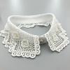 Korálkování Falešný Límec Dámský Elegantní Diamantový Odnímatelný Límec pro Ženu Falešná Šála Ramenní Přehoz Klopa Falešné Límce Dámská Vázanka
