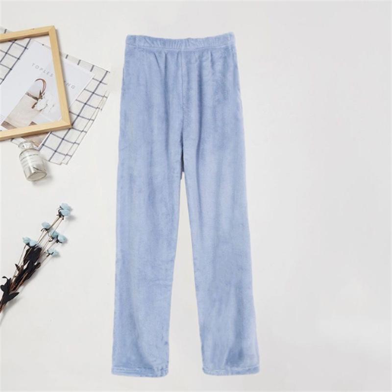 

Женские спальные брюки из кораллового флиса - Теплые, свободные и удобные для осени/зимы One Size [40-70 kg]