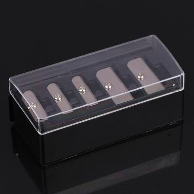 5 Holes Sharpener Multi-Functional Pencil Sharpener With Lid For Eyeliner Lipliner Pencils