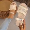 Fashion Women Sandals Fashion Trend Tassel Shoelaces Non Slip Sandals Wear-resistant Comfortable Soft Soled Flat Heeled Shoes for Women
