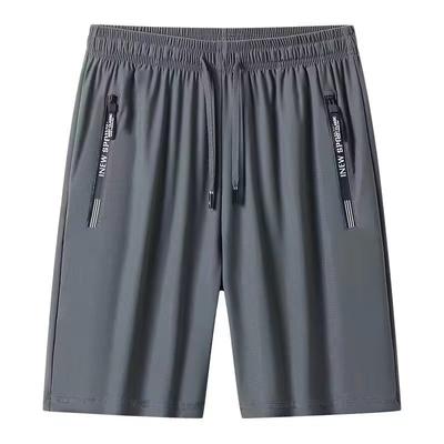Men's Thin Shorts Summer New Loose and Versatile Straight Sports Basketball Pants Outside Casual Five-point Pants
