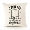 Cushion Cover I Can't I'm a Mechanic I Can't Minimalist | Fairtrade Cotton Canvas 305 G/m² Invisible Zip Size 50×50
