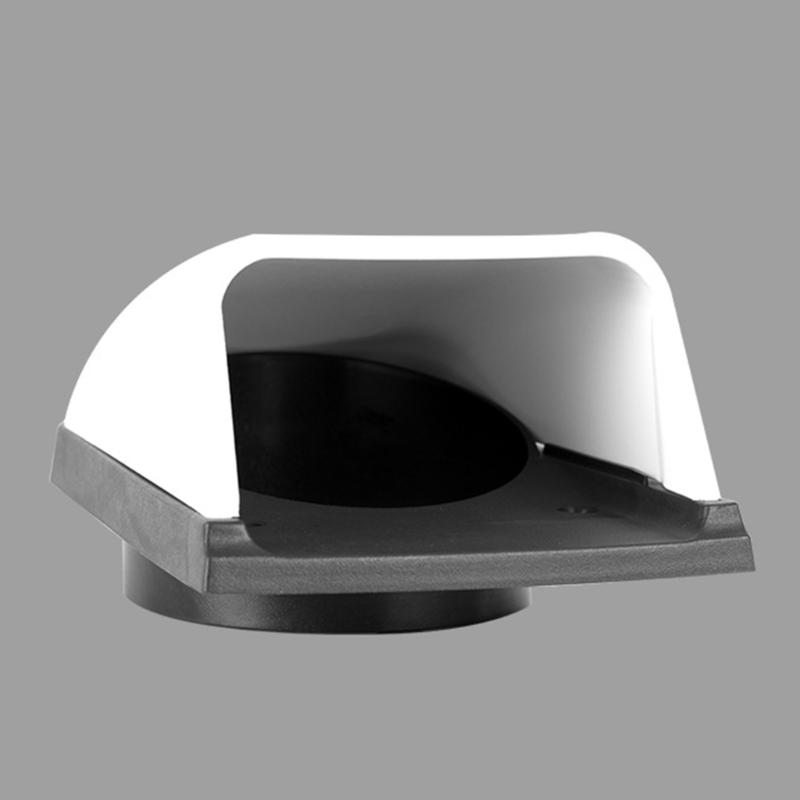 3 Inch Cowl Vent Weatherproof 3 Inch Ventilation Outlet ABS Boat Cabin Ventilator Ensuring Freshes Indoor Air for Boats