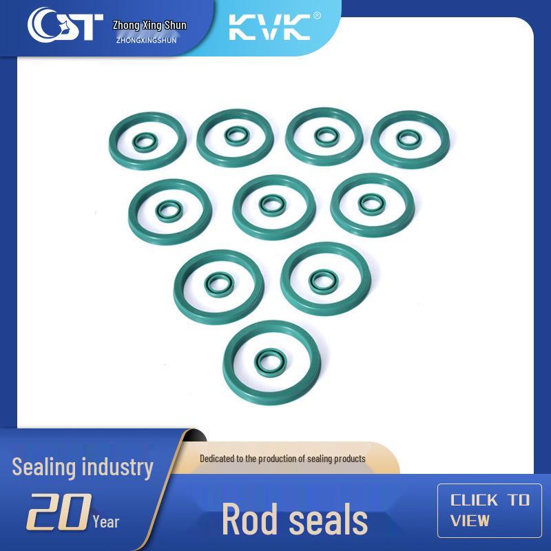 Piston Rod Seal - KVK PTFE Hydraulic & Pneumatic Seals for Engineering Machinery