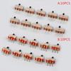 10Pcs Toggle Switch Ss12D00 Interruptor On-Off Slide Switch 3Pin 1P2T 2 Position