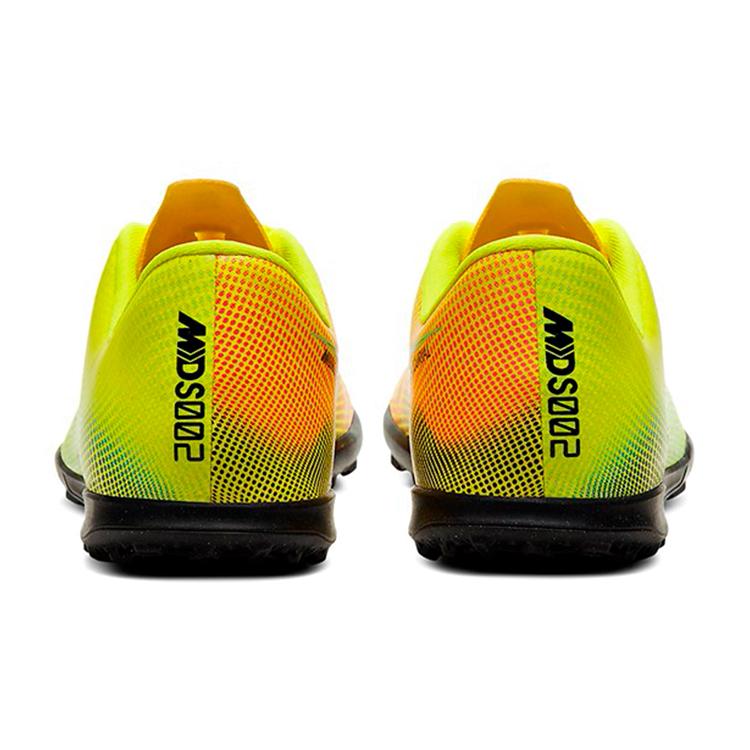 Nike Jr Vapor 13 Assassin 13 Club MDS Slip Resistant Abrasion Resistant Low top Kids' Soccer Shoes Neon Green Orange CJ1179-703