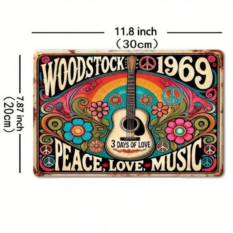 Vintage Metal Wall Panels for Garage Farm Garden Decor