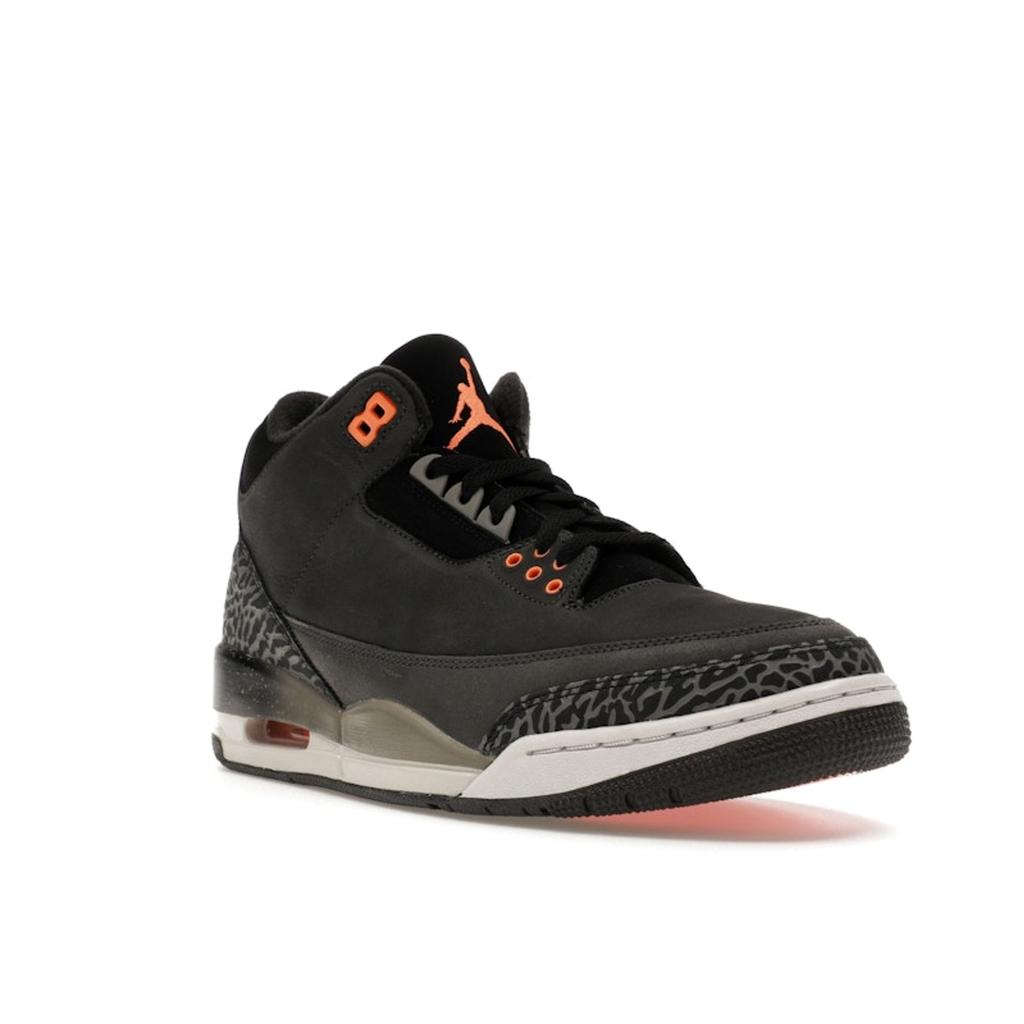 Air Jordan 3 Retro Fear 2023 Men Sneakers Grey Night-Stadium Total-Orange CT8532-080