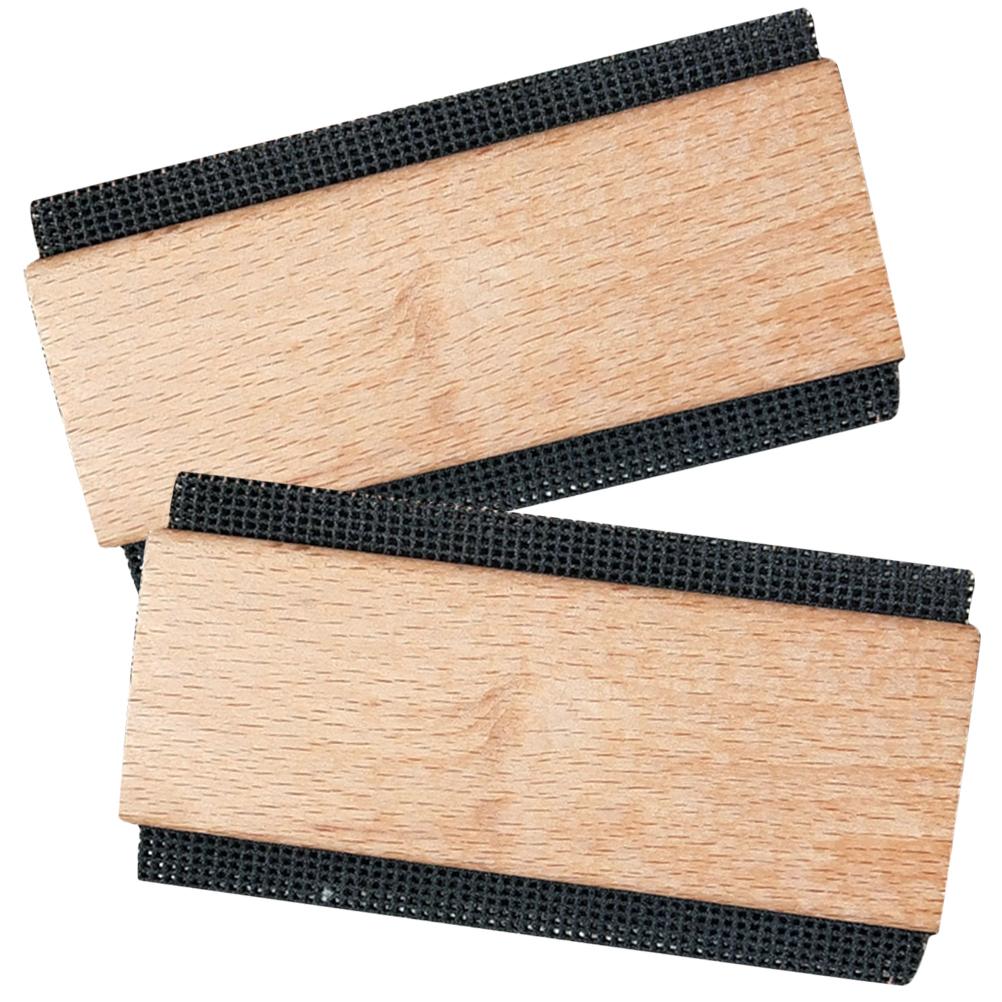 2 szt. Golarka do swetrów kaszmirowych, Usuwacz kłaczków dla zwierząt, Tkanina wełniana do włosów, Przenośna golarka do kłaczków, Drewniany skrobak do kłaczków na dywan