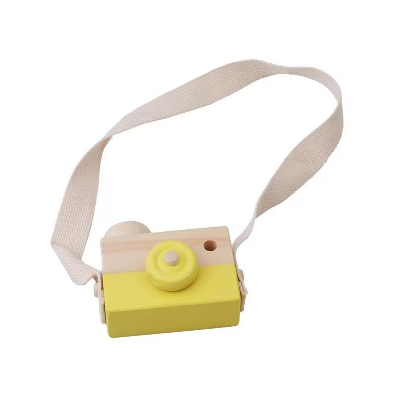 Holz Kamera Kreative Requisiten Dekorative Ornamente Spielzeug Nette Holz Kamera