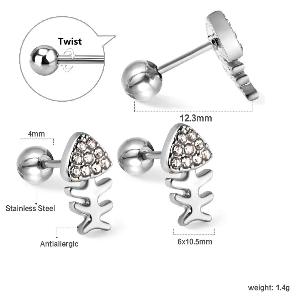 2026 European and American Love Stud Earrings, Fashionable Niche High-end Simple and Versatile Earrings
