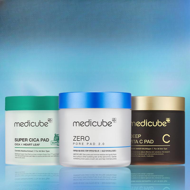 Medicube Zero Pore Pad 2.0 / Super Cica Pad / Deep Vita C Pad (70 Pads)