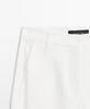 Masimodutti Straight Fit Linen Blend Pants