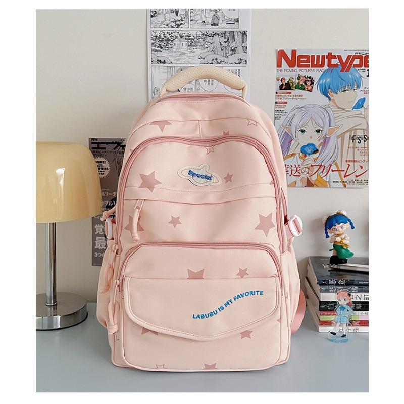 The New Schoolbag Is High-value, Fresh and Sweet, Candy-colored Backpack, Lightweight and Large-capacity Backpack for Junior High School Students.