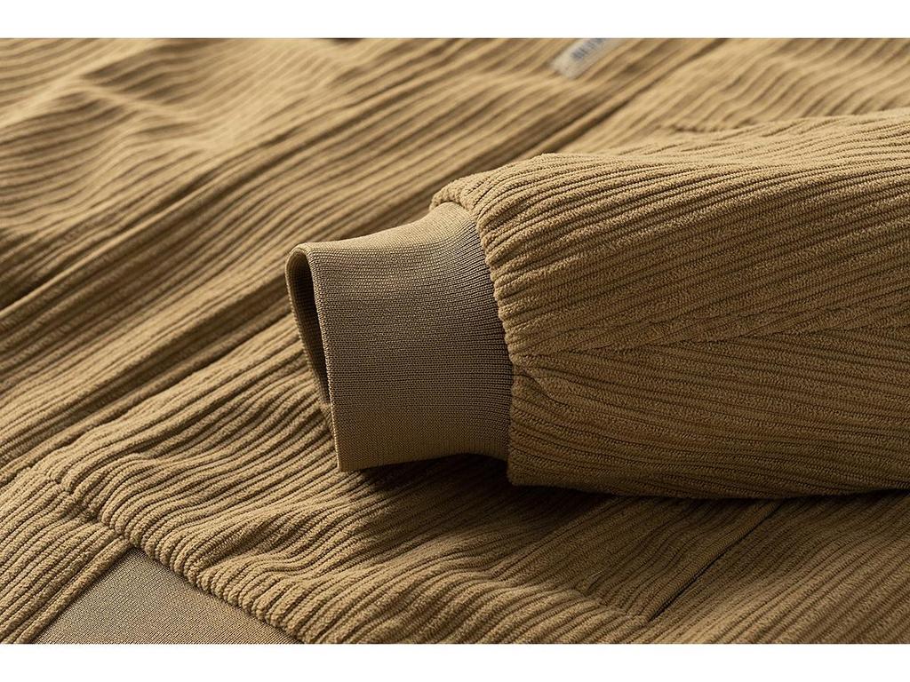 Men's Retro Velvet-Lined Corduroy Jacket - Winter Casual Lapel Coat