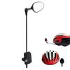 2 PCS Adjustable Mirror Helmet Rear View Mirror Black Bicycle Rear View Mirror  Mountain Road Bike
