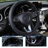 15'' Car Steering Wheel Cover Leather Breathable Anti-slip Protector Accessories