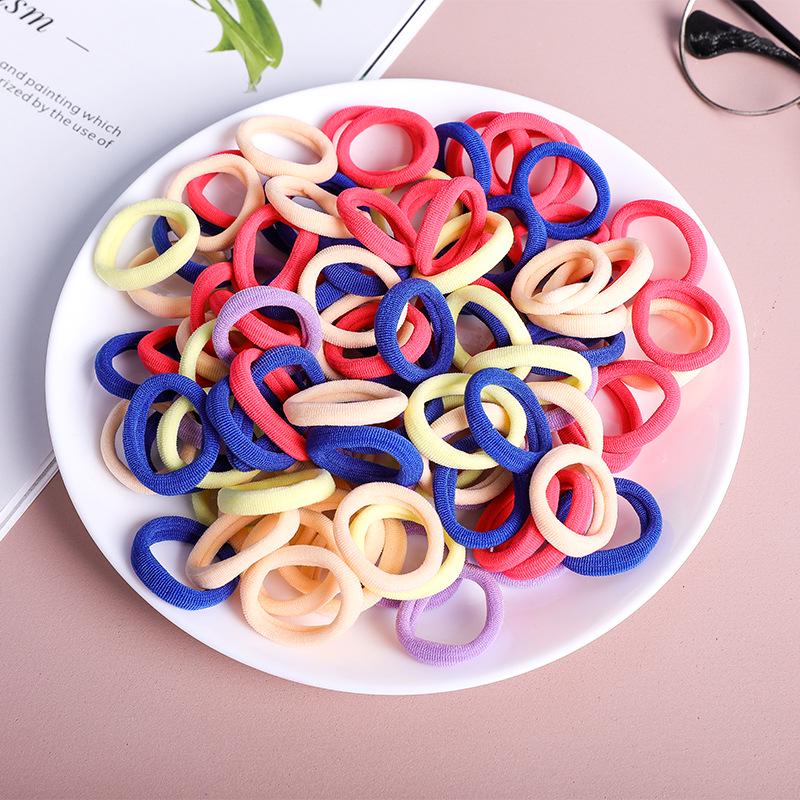Korean Cute Princess Hair Ties & Headbands for Girls - Colorful & Seamless Hair Bands